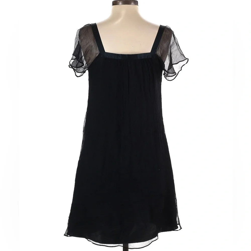 Laundry by Design Ruffle Silk Dress Size 4 - Picture 2 of 5
